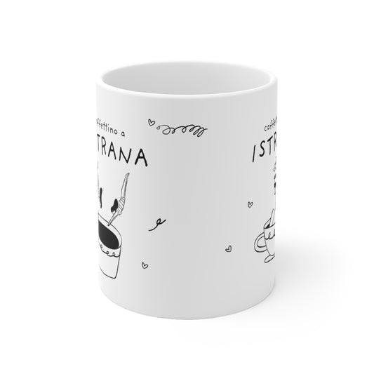 Tazza caffè bianca 325ml Istrana Printify