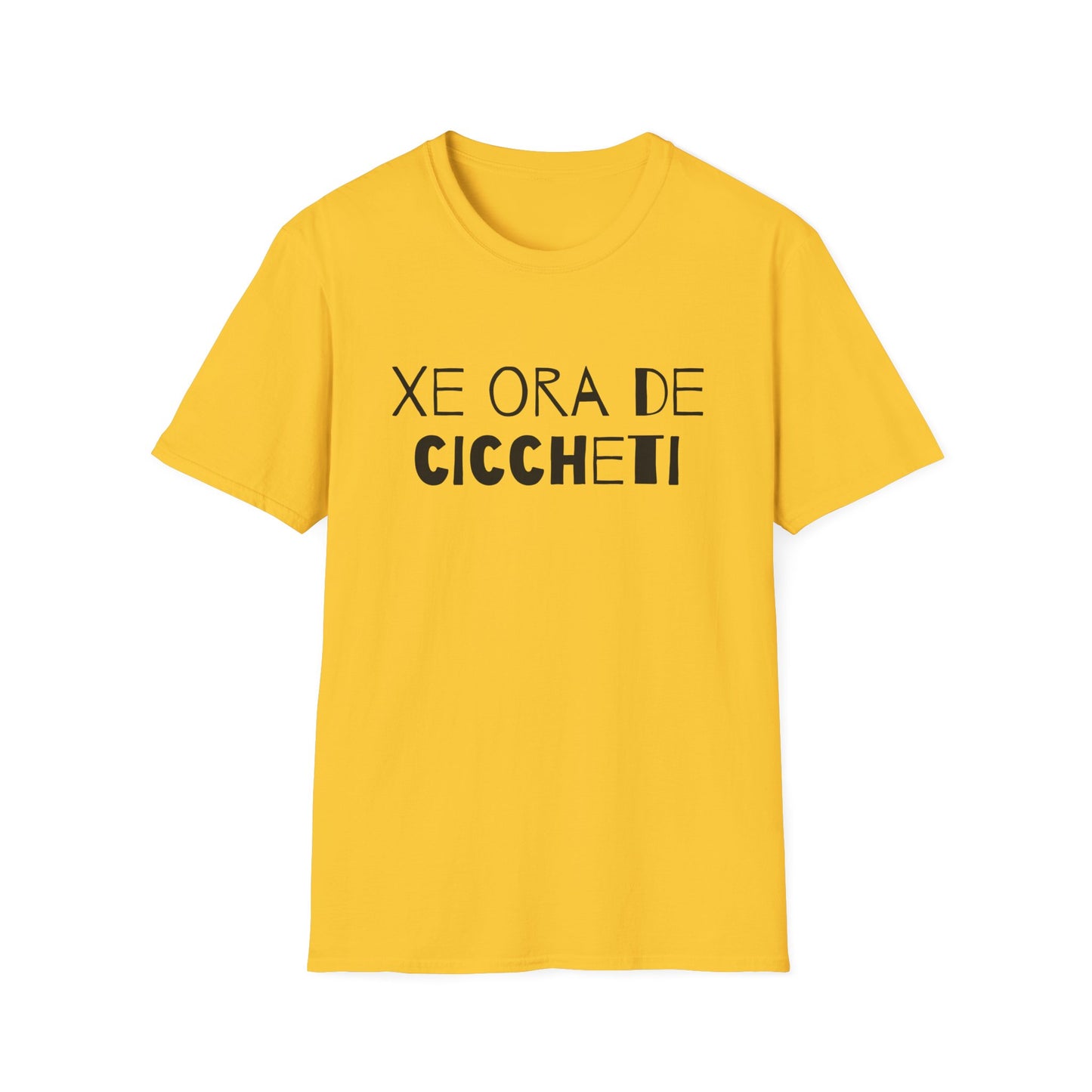 T-shirt Cibo Veneto Giallo