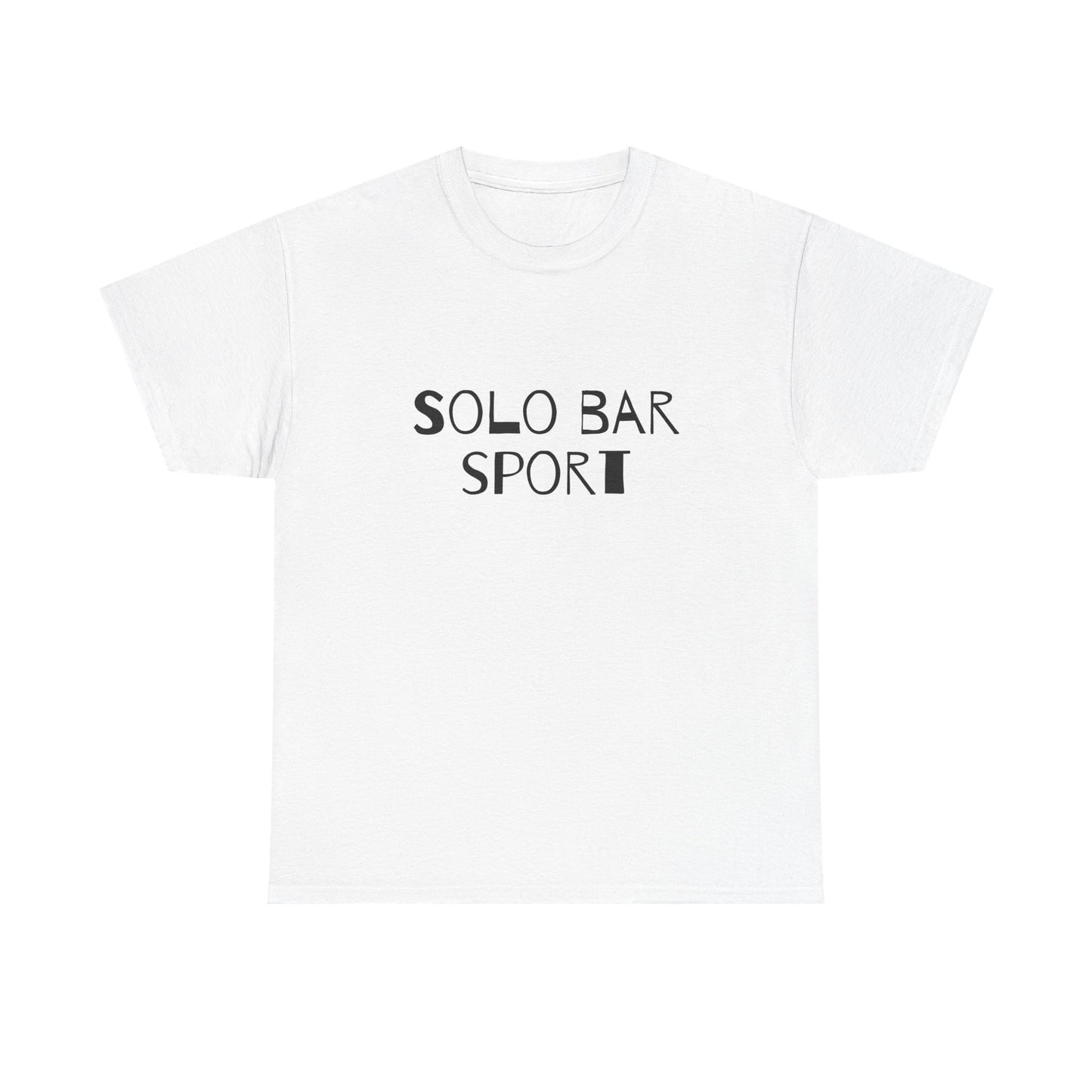 T-shirt bianca p&o solo bar sport Printify