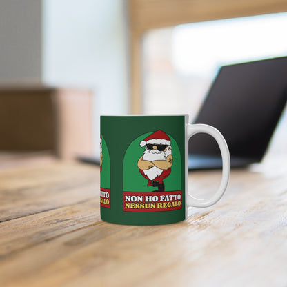 Tazza Natale Cattivo nessun regalo Printify