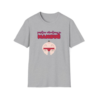 T-shirt Positive vibrations Mansuè Printify