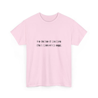 T-shirt Cotone Quote Printify