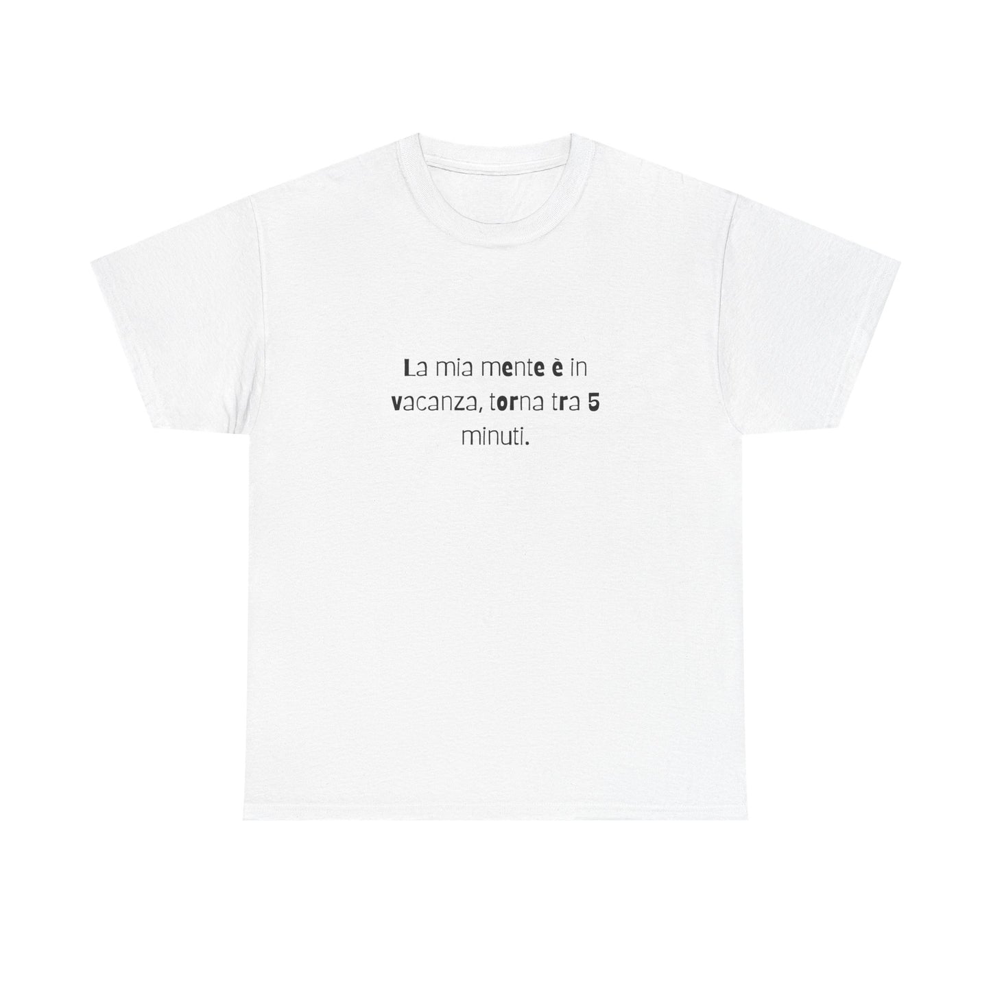 T-shirt Cotone Quote Printify