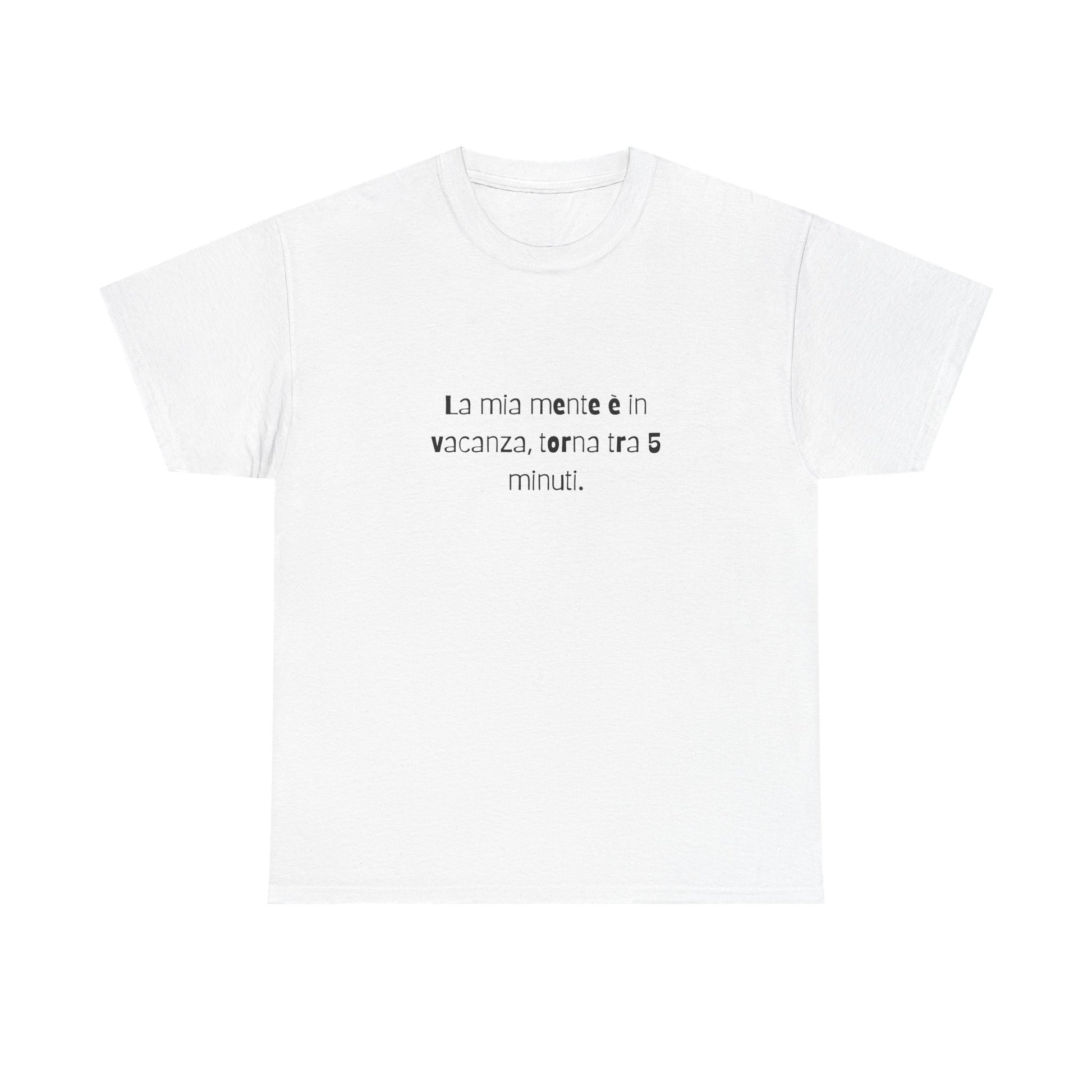 T-shirt Cotone Quote Printify