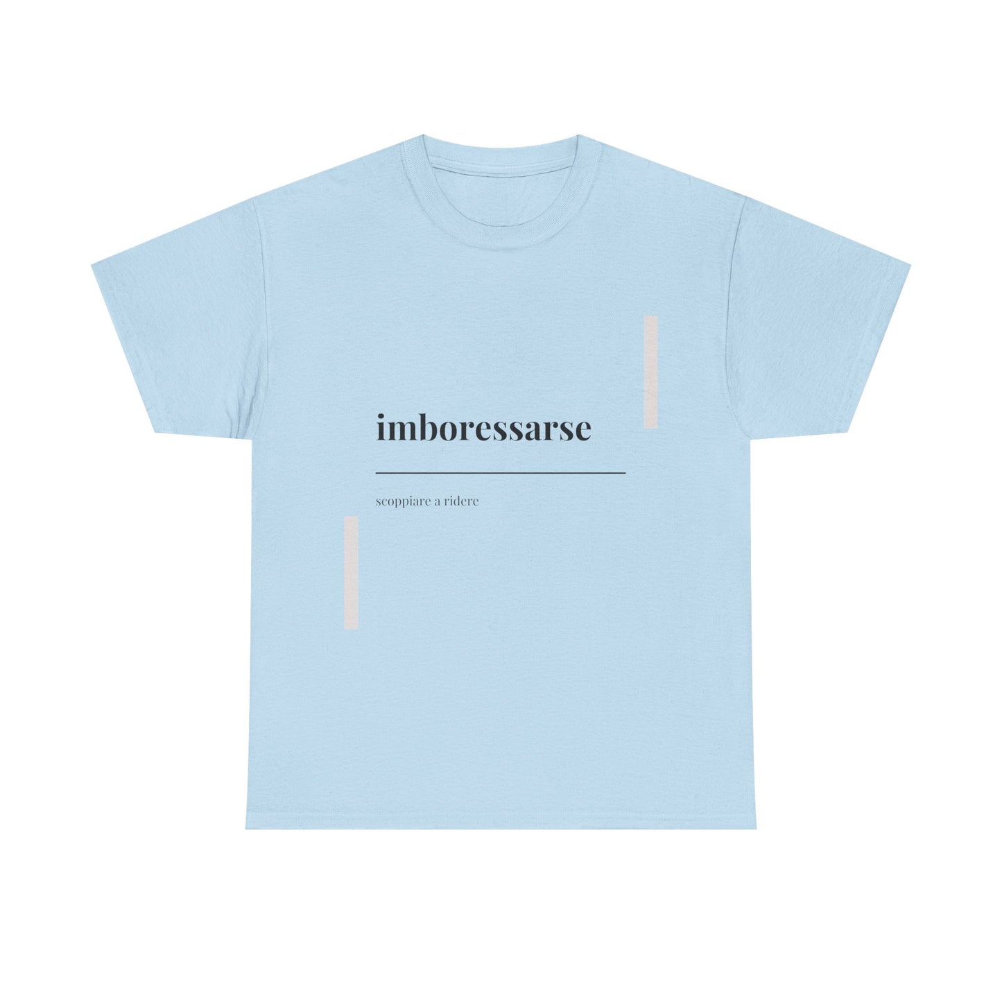 T-shirt Vocabolario Veneto imboressarse Printify