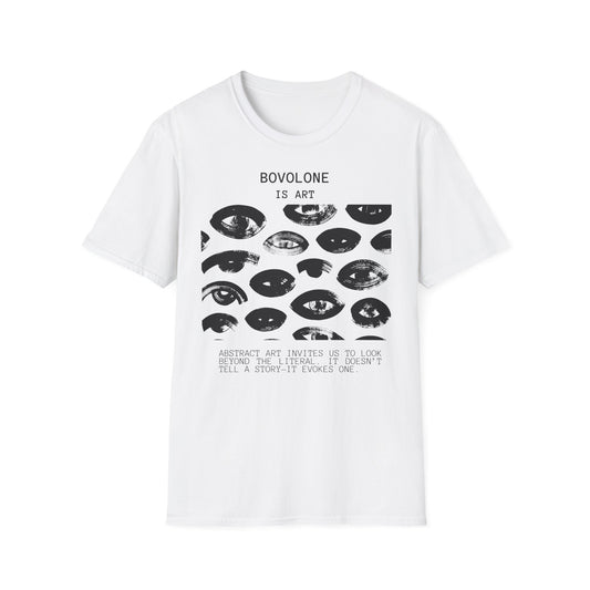 T-shirt is Art Bovolone