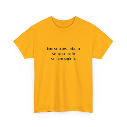 T-shirt Cotone Quote Printify
