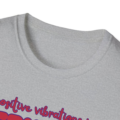 T-shirt Positive vibrations Gruaro Printify