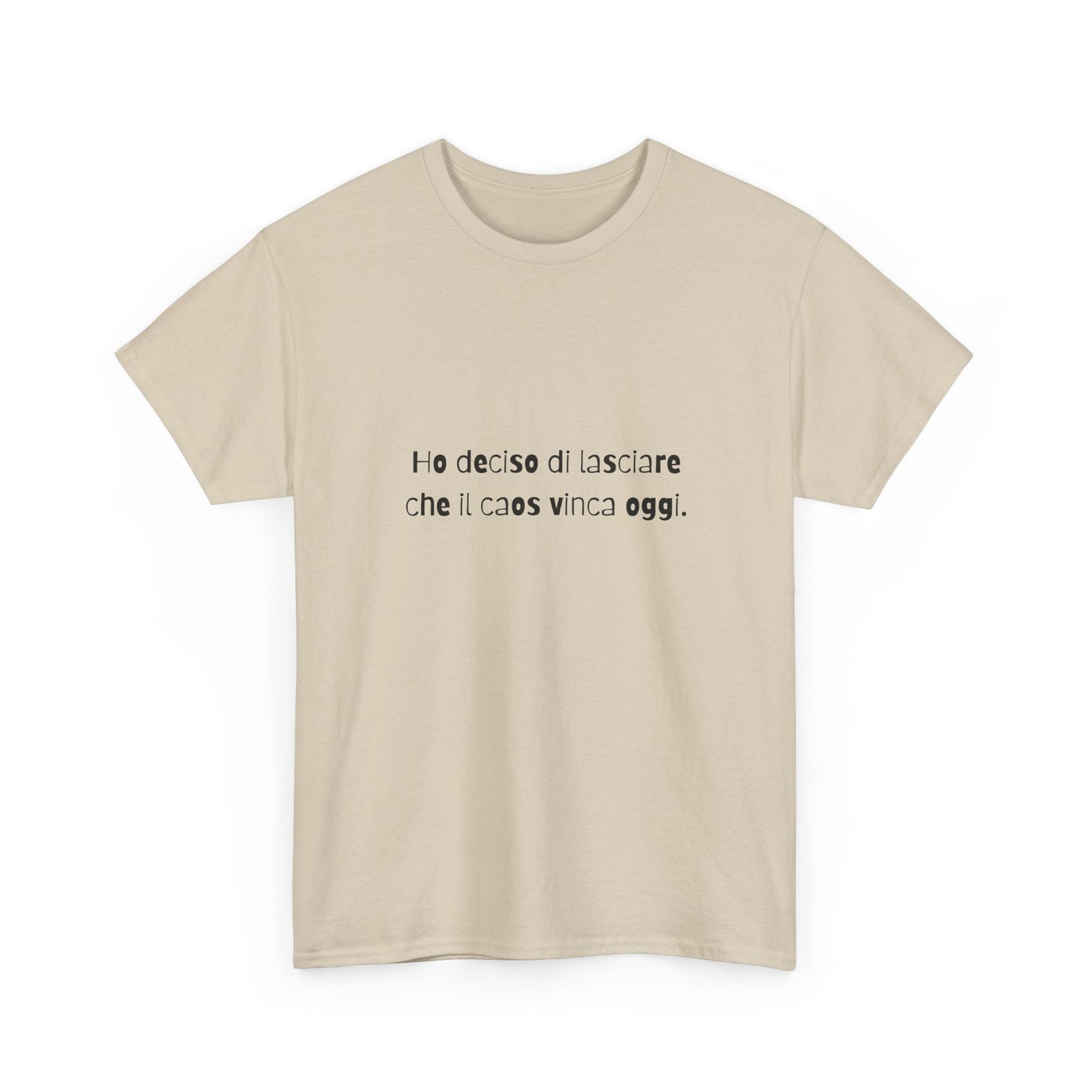 T-shirt Cotone Quote Printify