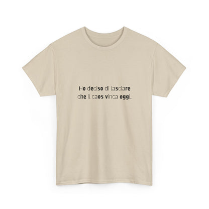 T-shirt Cotone Quote Printify