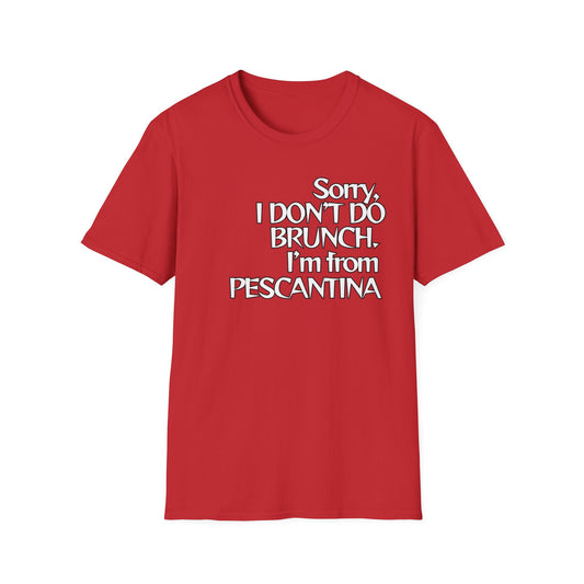 T-shirt Brunch Pescantina ROSSO