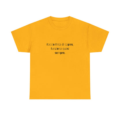 T-shirt Cotone Quote Printify