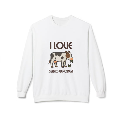 Felpetta Unisex, I love Veneto Cerro Veronese Printify