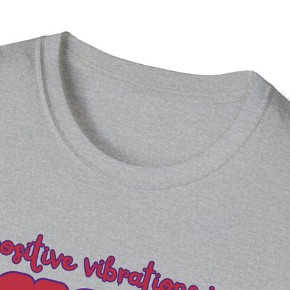 T-shirt Positive vibrations Ceggia Printify