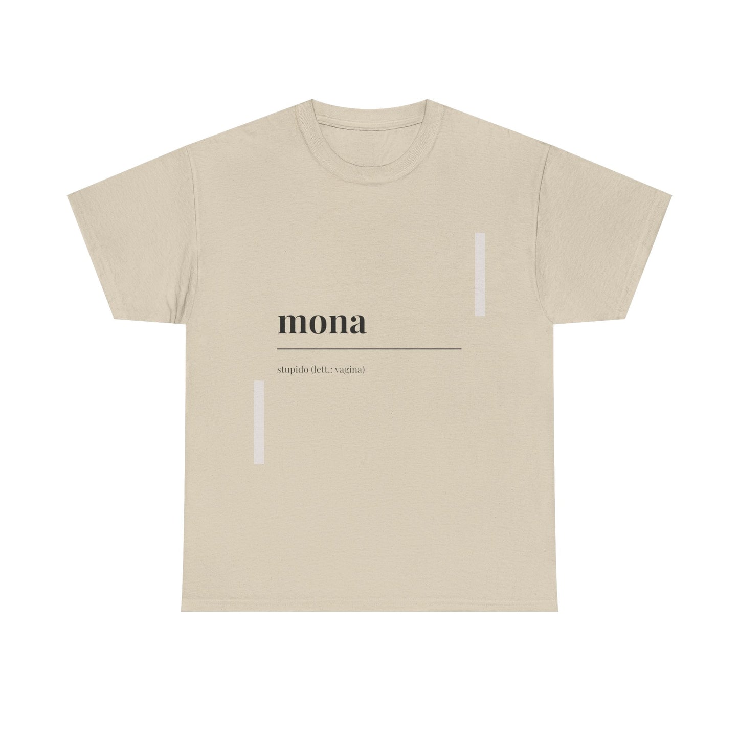 T-shirt Vocabolario Veneto mona Printify