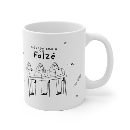 Tazza caffè bianca 325ml Falzè Printify