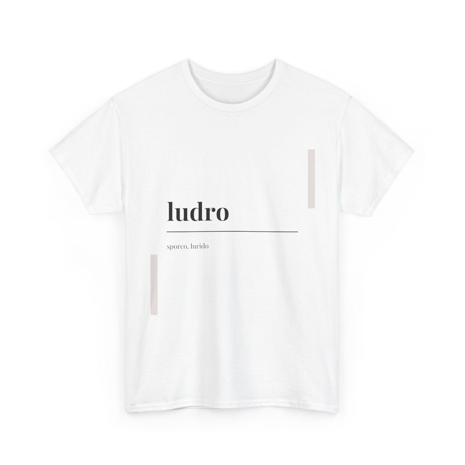 T-shirt Vocabolario Veneto ludro Printify