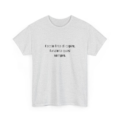 T-shirt Cotone Quote Printify