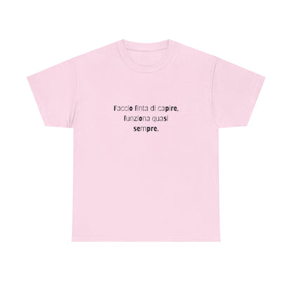T-shirt Cotone Quote Printify