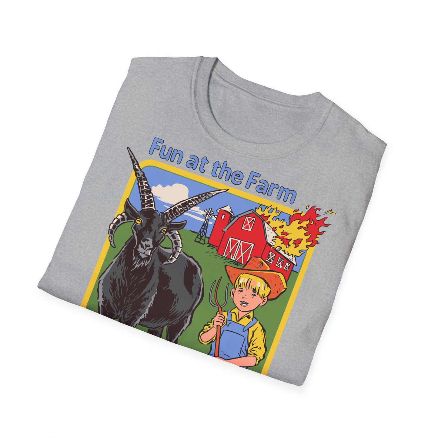 T-Shirt Vintage Horrorfun at the farm