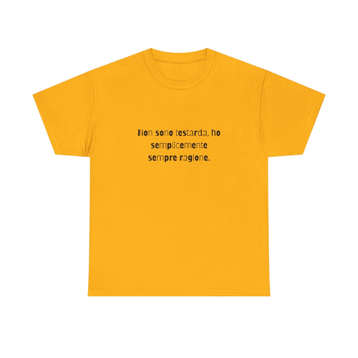 T-shirt Cotone Quote Printify