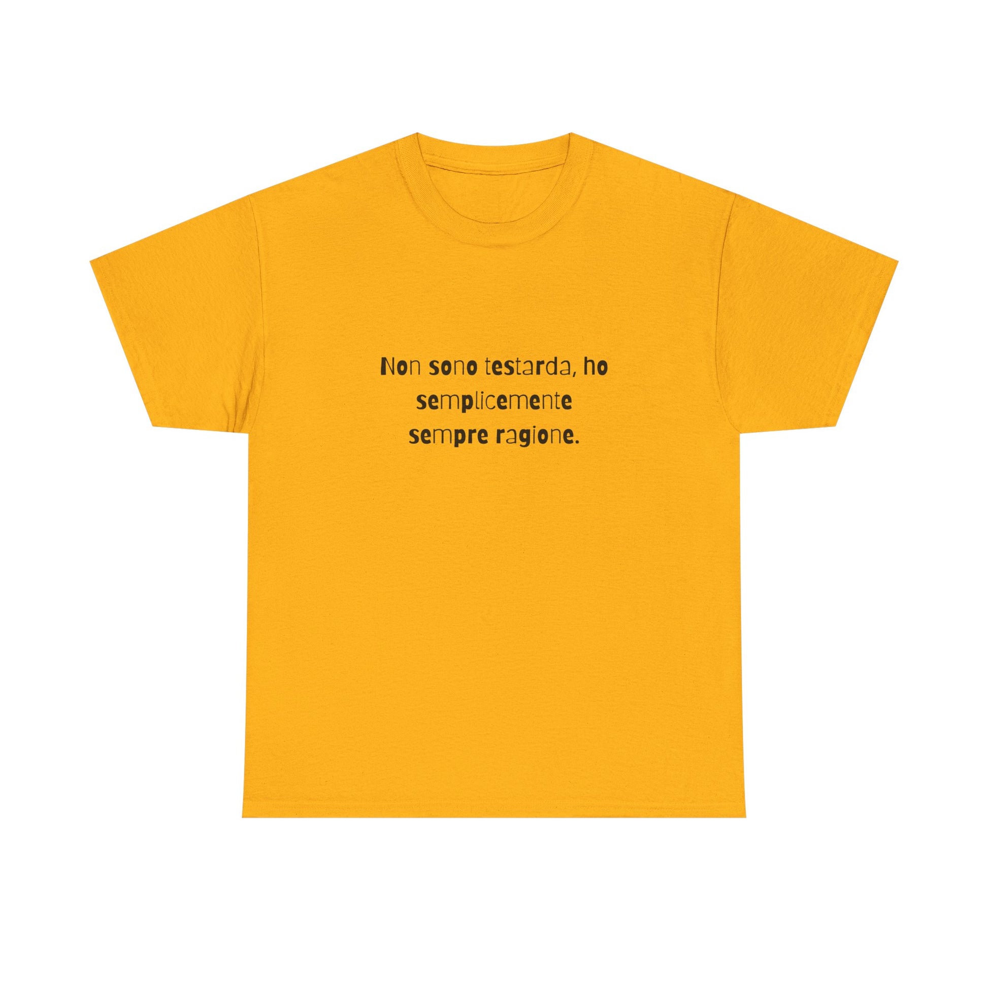 T-shirt Cotone Quote Printify