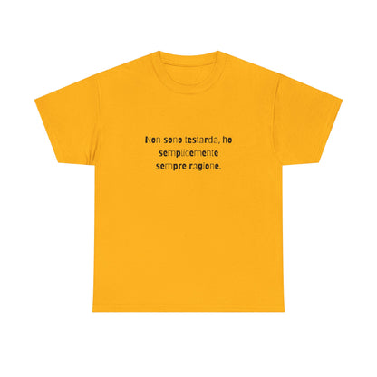 T-shirt Cotone Quote Printify