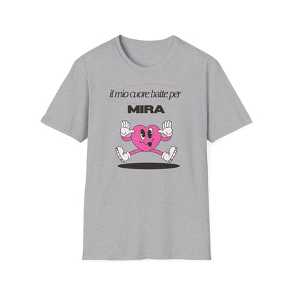 T-shirt A Cuore Batte per Mira