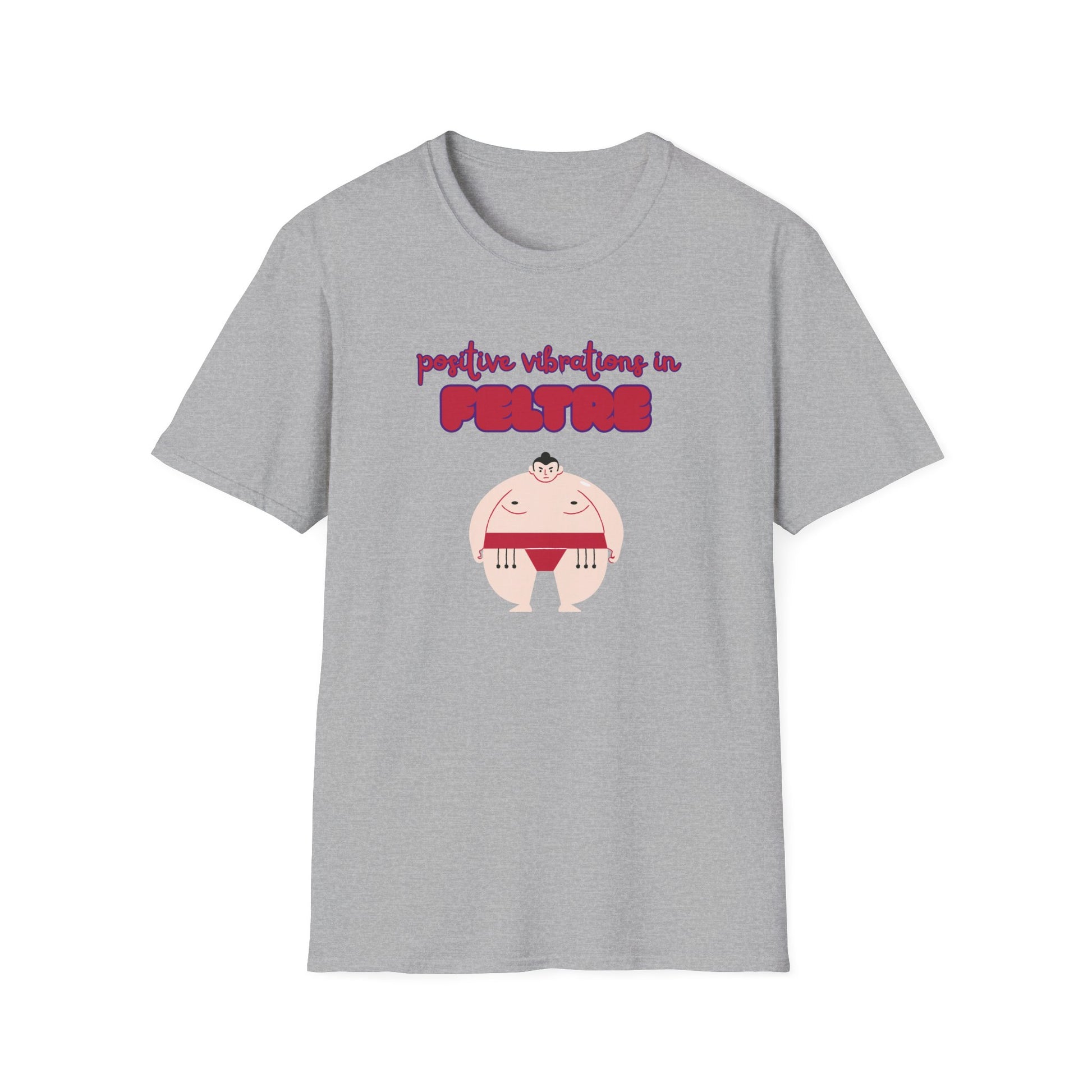 T-shirt Positive vibrations Feltre Printify