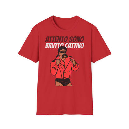 T-Shirt Brutto Cattivo Cotone Leggero Printify