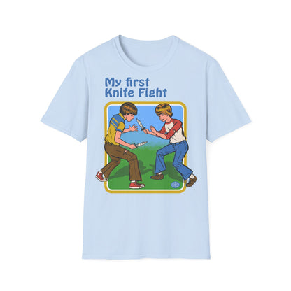 T-Shirt Vintage Horrorknife figth