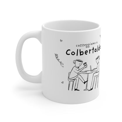 Tazza caffè bianca 325ml Colbertaldo Printify