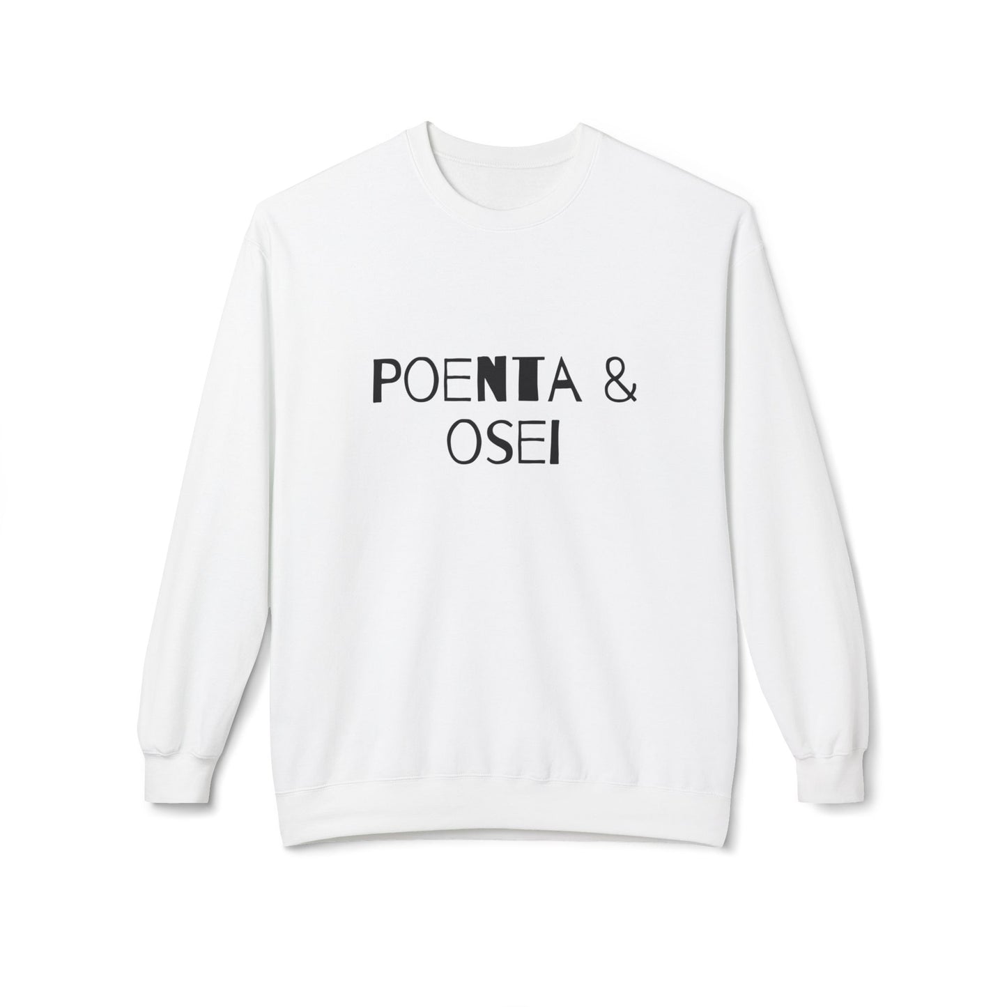 Felpa Poenta & Osei Bianca Printify