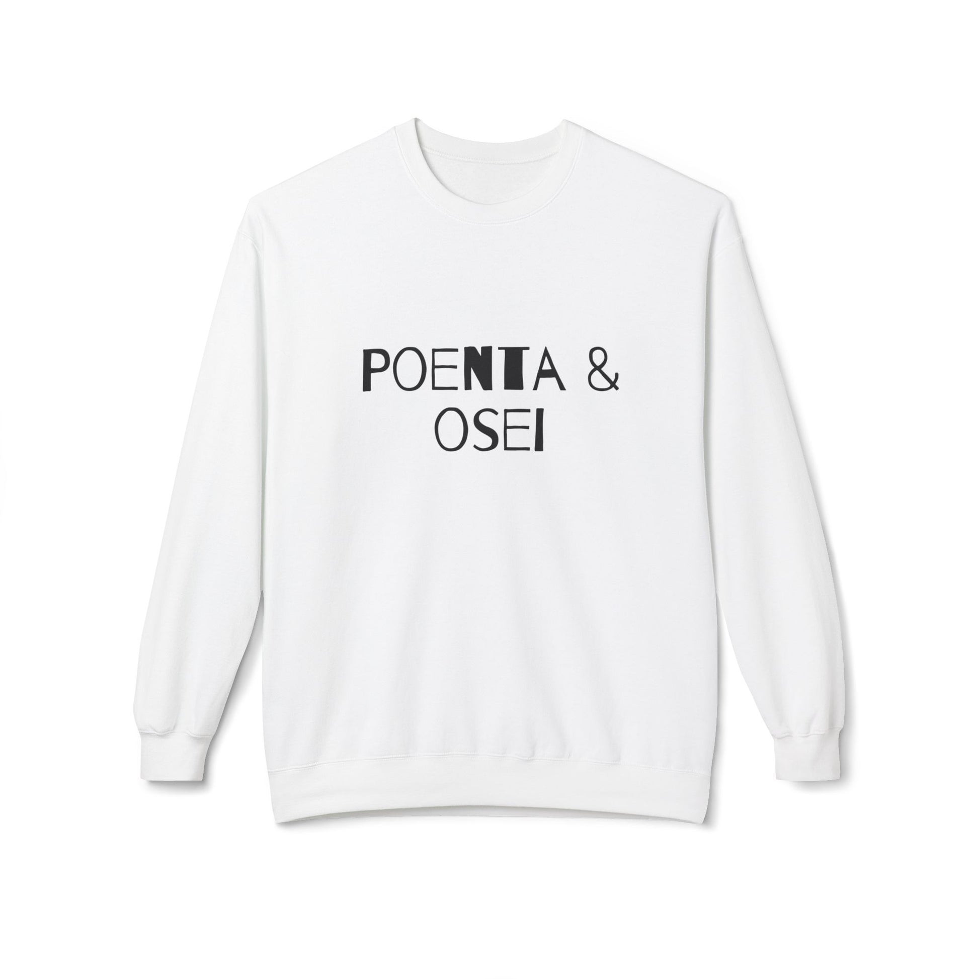 Felpa Poenta & Osei Bianca Printify