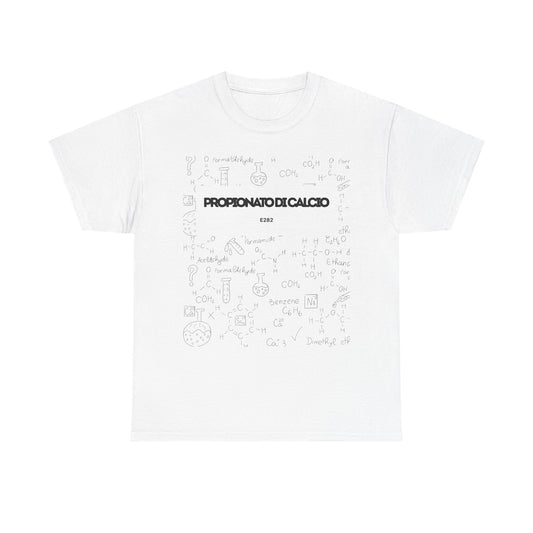 T-shirt bianca n&n Propionato di calcio Printify