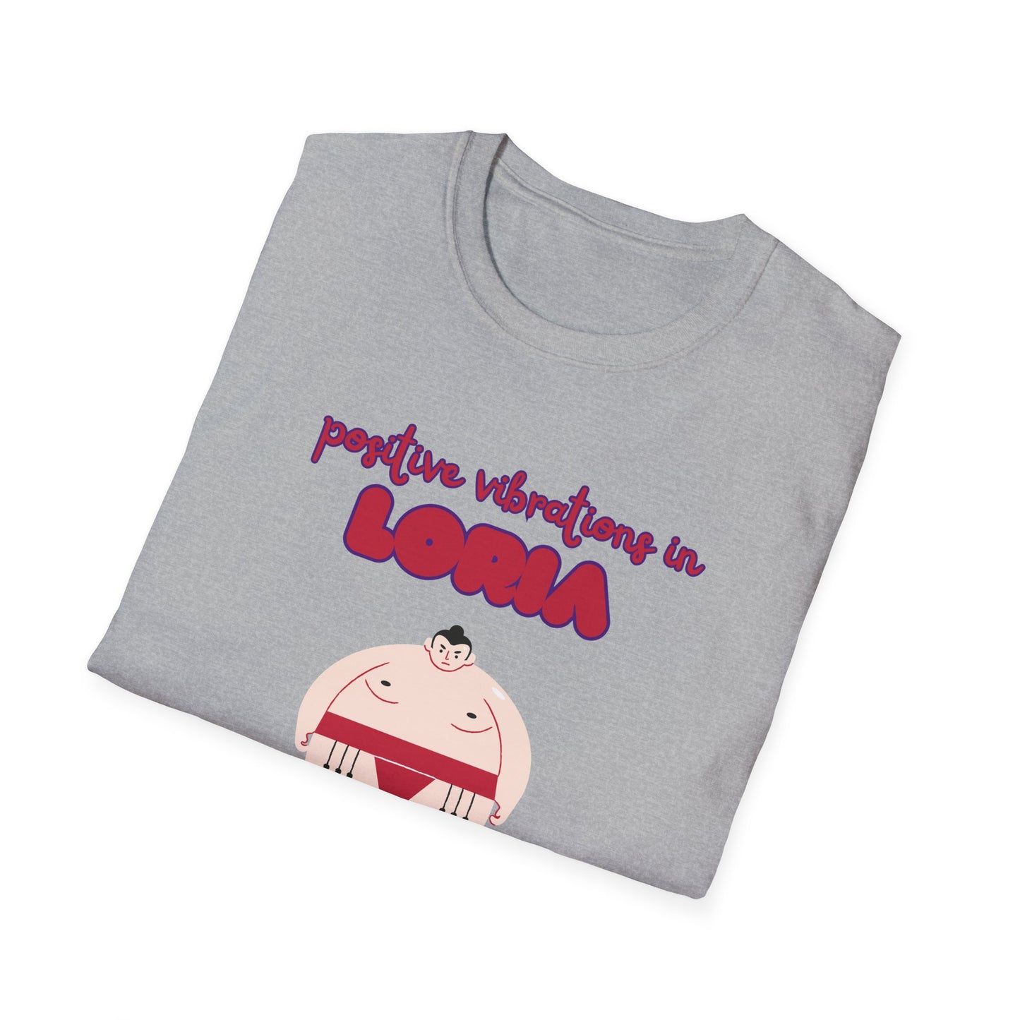 T-shirt Positive vibrations Loria Printify