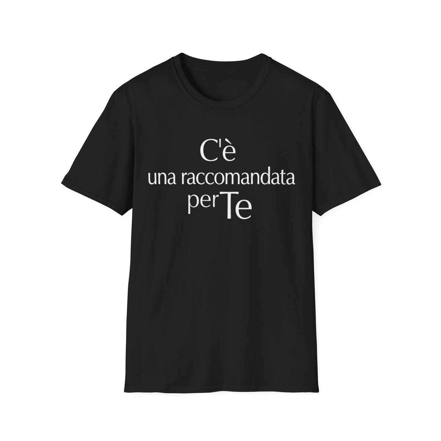 T-shirt una raccomandata per te Televisione