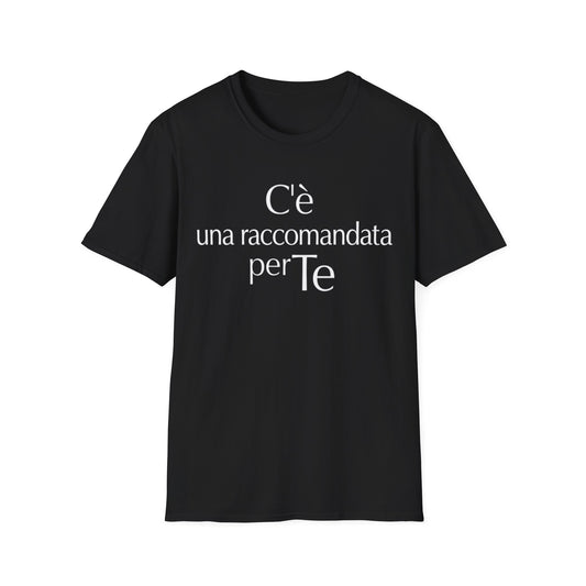 T-shirt una raccomandata per te Televisione