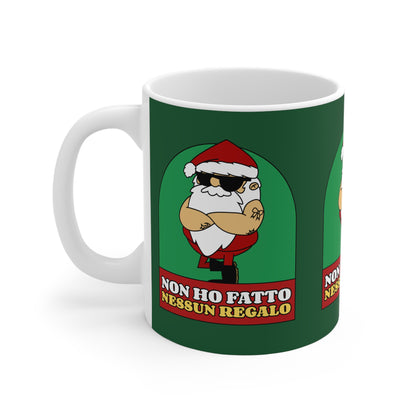 Tazza Natale Cattivo nessun regalo Printify