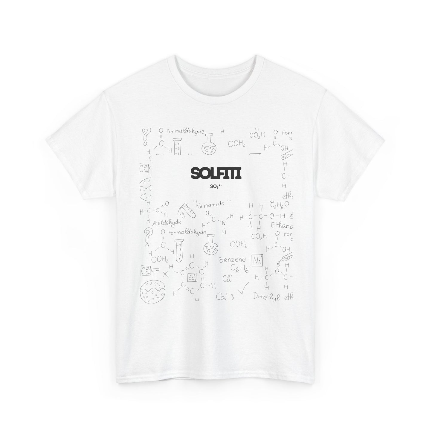 T-shirt bianca n&n Solfiti Printify