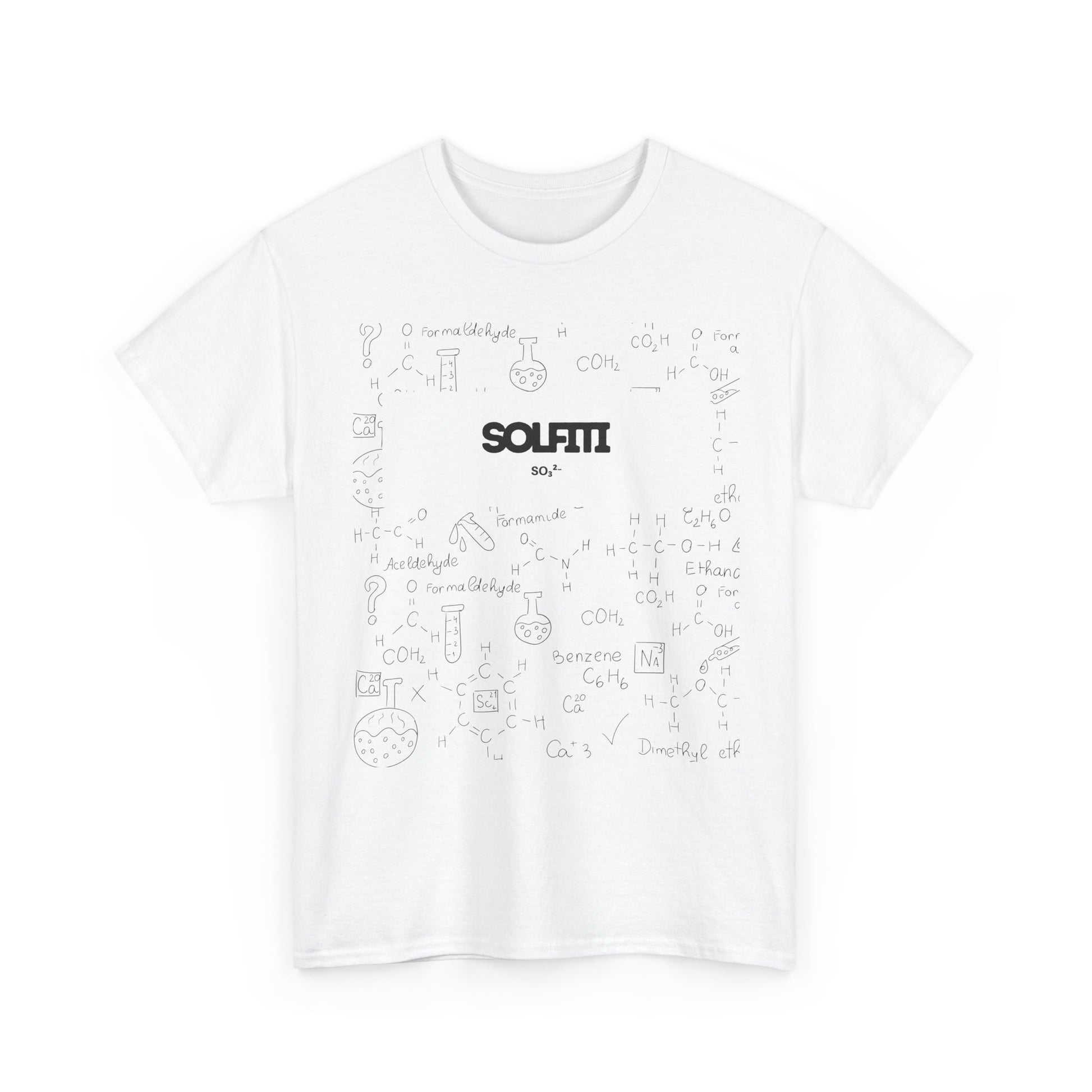 T-shirt bianca n&n Solfiti Printify