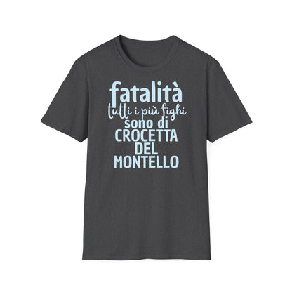 T-shirt fatalità Crocetta del Montello Printify