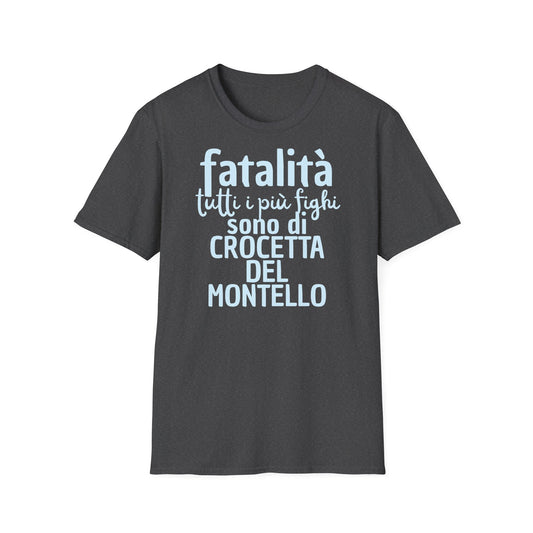 T-shirt fatalità Crocetta del Montello Printify