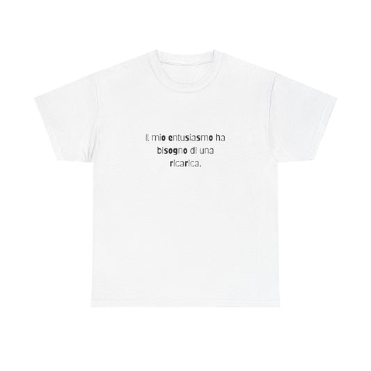 T-shirt Cotone Quote Printify