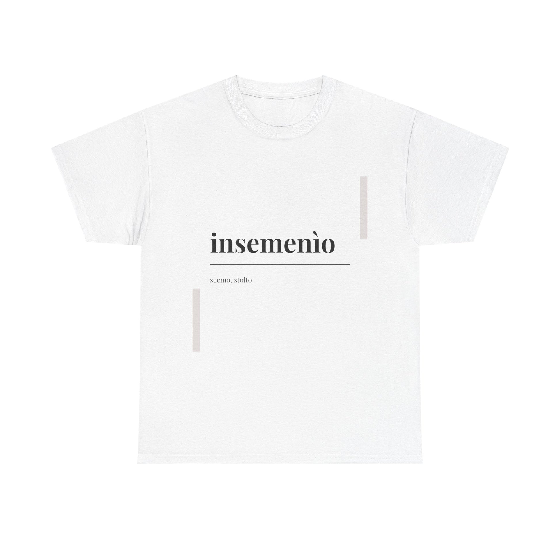 T-shirt Vocabolario Veneto insemenìo Printify
