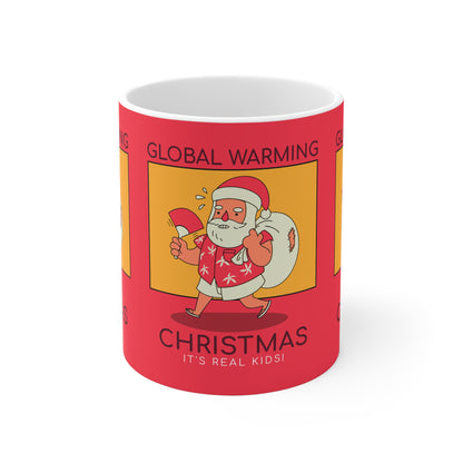 Tazza Natale Cattivo Caldo Printify