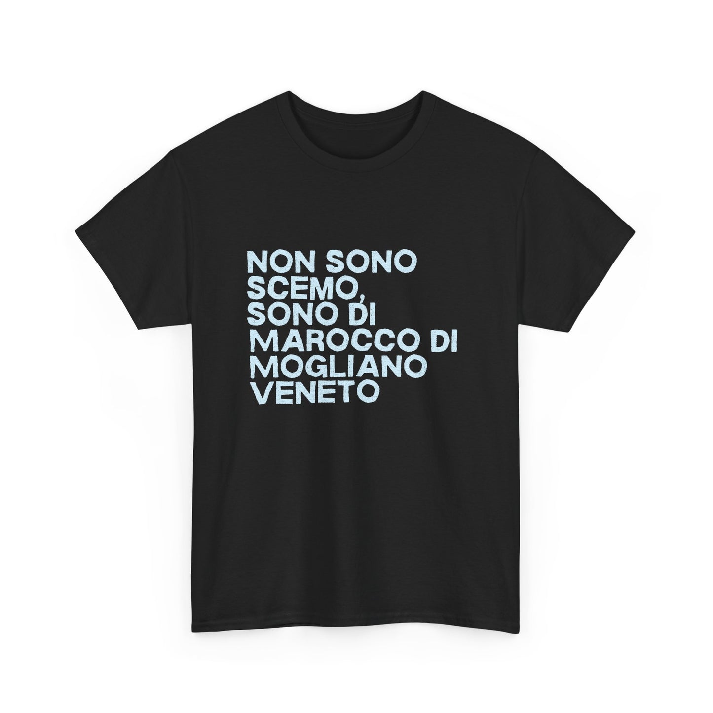 T-shirt non sono scemo ma sono di Marocco di Mogliano Veneto Printify
