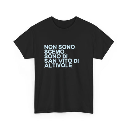 T-shirt non sono scemo ma sono di Altivole Printify
