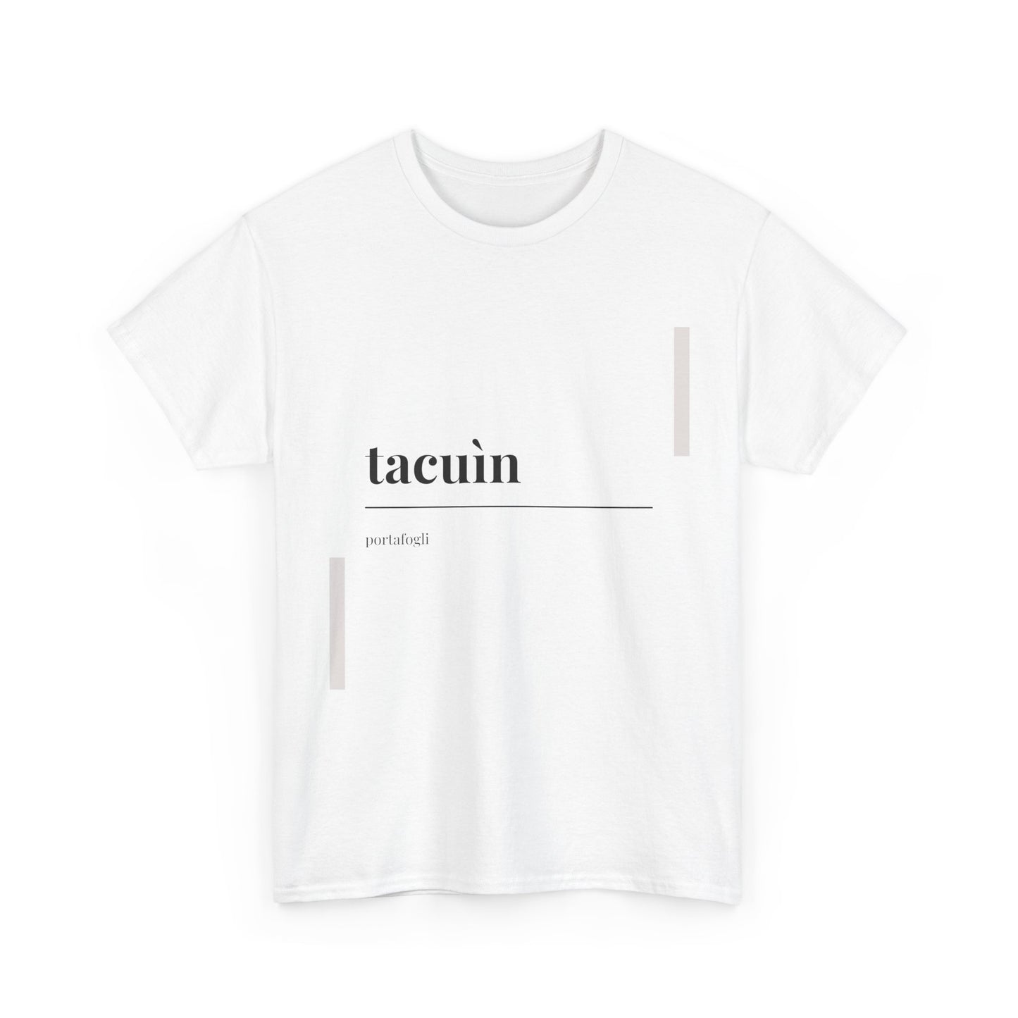 T-shirt Vocabolario Veneto tacuìn Printify